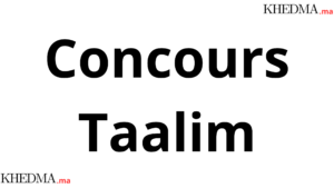 Concours Taalim